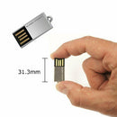 Super Talent Pico-C 8 GB USB 2.0 Flash Drive STU8GPCS (Silver)