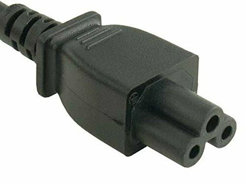 6ft 3-Prong Notebook AC Power Cord IEC320 C5 to NEMA 5-15P UL listed