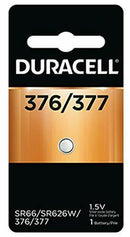 Duracell D377 1.5 Volt 377 Silver Oxide Battery