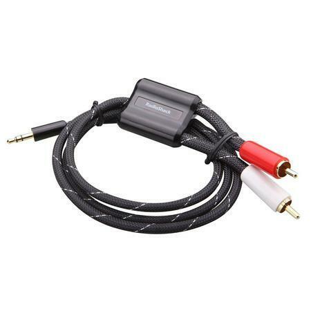 RadioShack 3 ft Stereo Audio Cable Male to RCA (phono) 1/8" (3.5mm)