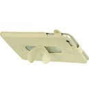 FOR IPHONE 6/6S CADRE CASE WITH WRISTLET AND TONGUE STAND - WHITE