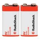 RadioShack 9V Alkaline Batteries (2-Pack)