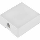 RadioShack 4-Pin Modular Telephone Jack (White)