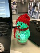 USB Powered Snowman- multi color changing LED's