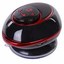 Lyrix Duo Bluetooth Speaker with Removable Receiver  - Black/Red