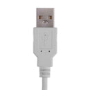 SimplyASP Tech USB Charging Cable Compatible Wii U Gamepad 1m - White