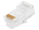 SimplyASP Tech RJ45 Modular Plugs for Solid Cat5/Cat5e Ethernet Cable (10 PK)