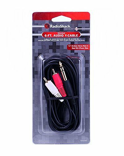 RadioShack 6-Foot Y-Adapter Cable