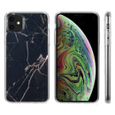 SPARKLING MARBLE IMD SOFT  CASE FOR IPHONE 11 - BLACK