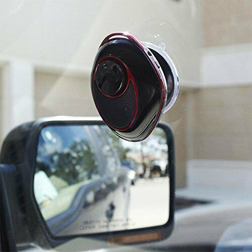 Lyrix Duo Bluetooth Speaker with Removable Receiver  - Black/Red