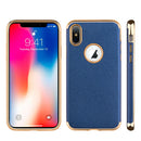 APPLE IPHONE X / XS - LUXMO LUXURY SAFFIANO TPU CASE