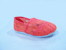Girl's Kid's Ballet Lace Crochet Mesh Loafers Slip-on Comfy Shoes Size: 11-4