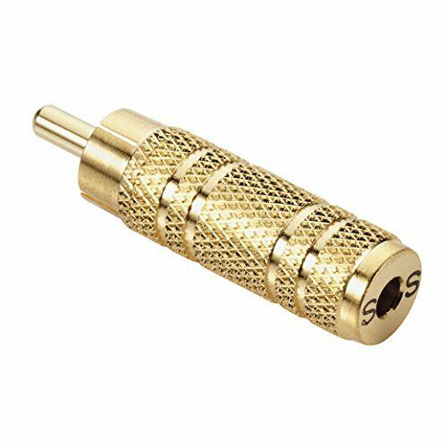 RadioShack Audio Adapter RCA (phono) male to 1/8" (3.5mm) Stereo Female
