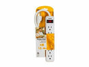 MonoPrice 13851 6 Outlet Power Strip W/ 1.5FT Cord, Straight Plug