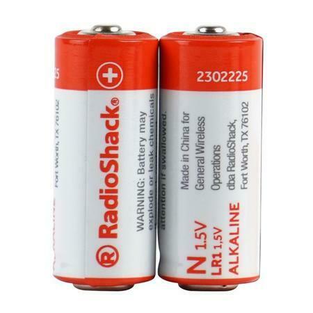 RadioShack "N" Alkaline Batteries (2-Pack)