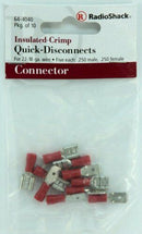 RadioShack Insulated Crimp Quick Disconnects