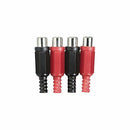 RadioShack Solder-Type RCA Phono Jacks (Pkg. Of 4) 2740337