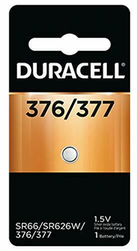 Duracell D377 1.5 Volt 377 Silver Oxide Battery
