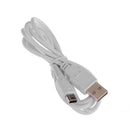 SimplyASP Tech USB Charging Cable Compatible Wii U Gamepad 1m - White