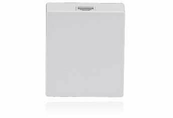 RadioShack 6-Pin Surface-Mount Modular Phone Jack (White)