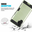 BLACK TPU SILKY BACK CASE FOR SAMSUNG GALAXY 10 PLUS- GOLD