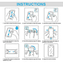 SAMSUNG GALAXY S8 WIDE COVER TPU SCREEN PROTECTOR - CLEAR