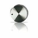 RadioShack Silver-Tone Knurled Knobs (2-Pack)