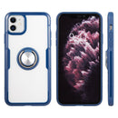 ROBOTECH CARBON FIBER  CASE W ACRYLIC PLATE MAGNET FOR IPHONE 11 - NAVY BLUE