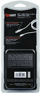 Gigaware 6-Foot Micro USB Cable (USB-A Male to Micro USB-B Male)