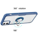 ROBOTECH CARBON FIBER  CASE W ACRYLIC PLATE MAGNET FOR IPHONE 11 - NAVY BLUE