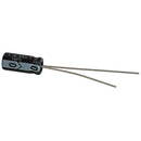 SimplyASP Tech 1A µF 25V 20% Radial Capacitor 85C 5x11x1.5mm 10 PK