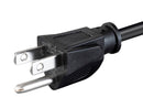 Monoprice Power Cord - NEMA 5-15P to IEC 60320 C13, 18AWG Black, 8ft