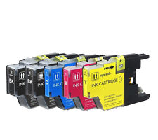 SimplyASP Tech Inkjet Cartridge Pack Compatible w Brother LC-75BK/C/M/Y 10 Items