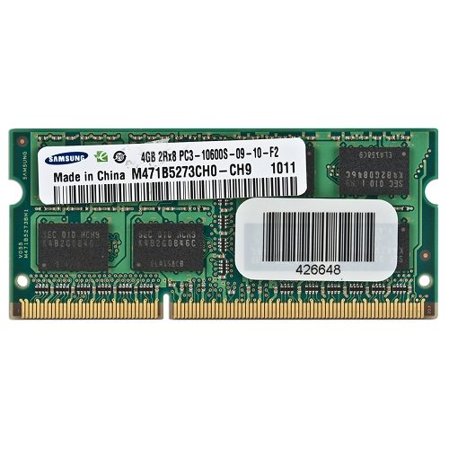 4GB DDR3 RAM 1333MHz PC3-10600S 204-Pin for Samsung Laptop SODIMM