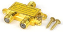 TriQuest COAX-SPLITTER 2-Way Coaxial Cable Signal Splitter