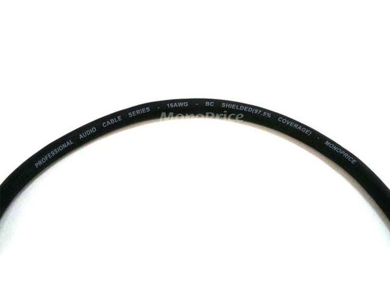 Monoprice 10ft Premier Series 1/4in TRS Male to Male Cable 16AWG (Gold Plated)