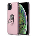 RUBBERIZED ANTI SLIPPERY CASE WITH METAL ROTATABLE RINGSTAND for IPHONE 11 PRO