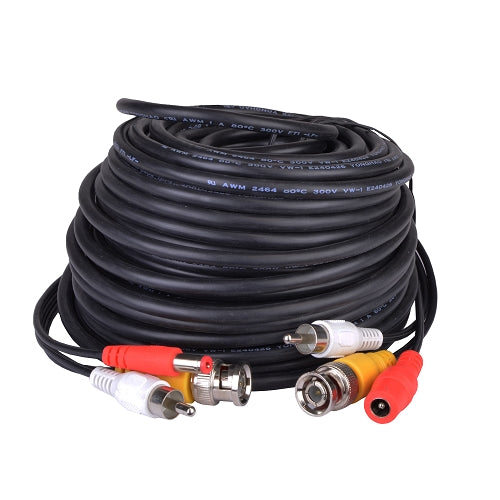 60' BNC to RCA Video/Audio & Power Cable - SimplyASP Tech