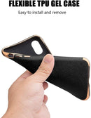 PHONE XS MAX THE SAFFIANO LUXURY TPU CASE WITH ELECTROPLATED FRAME