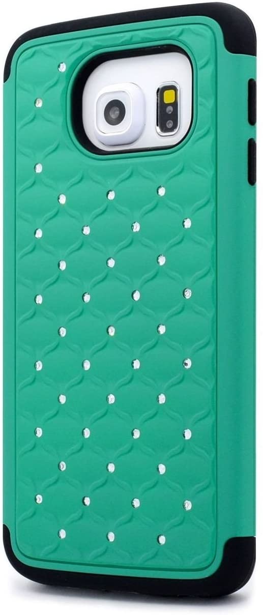 Dream Wireless Carrying Case for Samsung S6 Edge  Black/Green