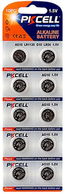 LR1130 L1131 389 390 AG10 Watch Battery Button Cell 10Pcs