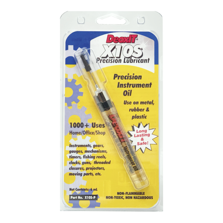 DeoxIT X10S Precision Instrument Oil Pen - 6 mL