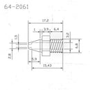 RadioShack Replacement Desoldering Tip for Cat. 6402060