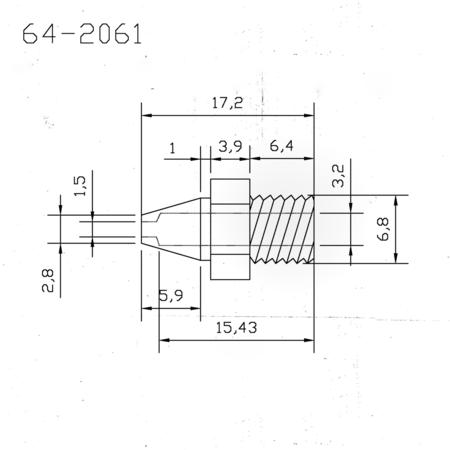 RadioShack Replacement Desoldering Tip for Cat. 6402060