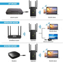 1200 Mbps WiFi Range Extender / Repeater / Router