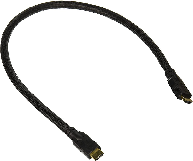 Monoprice High Speed HDMI Cable 4K @24Hz 10.2Gbps 24AWG CL2 2ft Black