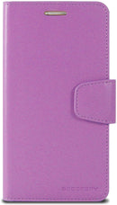 Goospery Sonata Wallet for Samsung Galaxy S7 Case Stand Purple