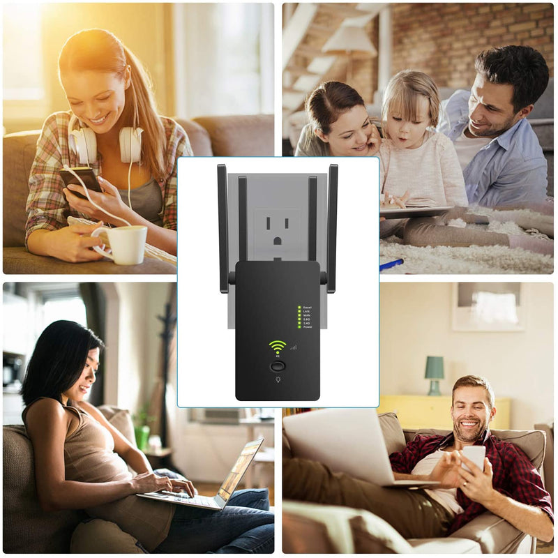 1200 Mbps WiFi Range Extender / Repeater / Router