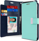 MERCURY Goospery Sonata Mint Green Flip Case Wallet Cover FOR iPhone X/XS