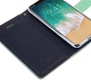 MERCURY Goospery Sonata Mint Green Flip Case Wallet Cover FOR iPhone X/XS